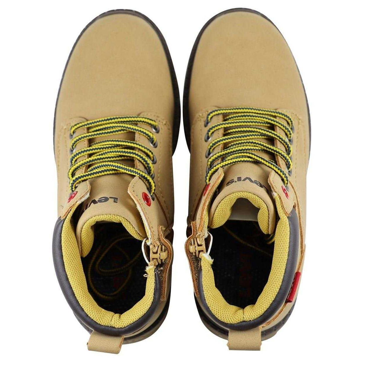 Camel - Pack Shot - Levis Childrens-Kids Jax Plus Hiking Boots