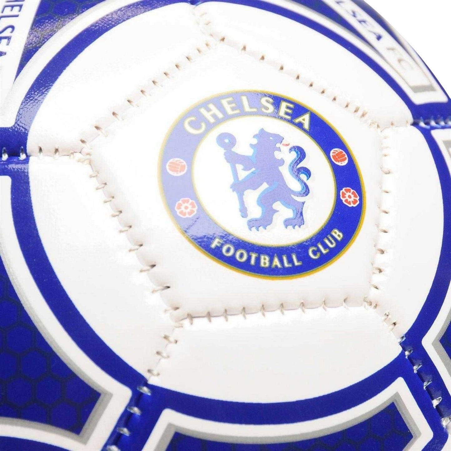 White-Blue - Side - Chelsea FC Team Blast Training Football