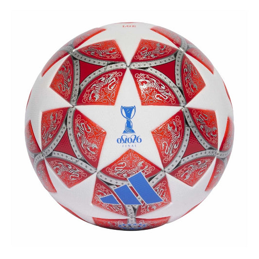White-Red - Front - Adidas Womens-Ladies UEFA Champions League Football