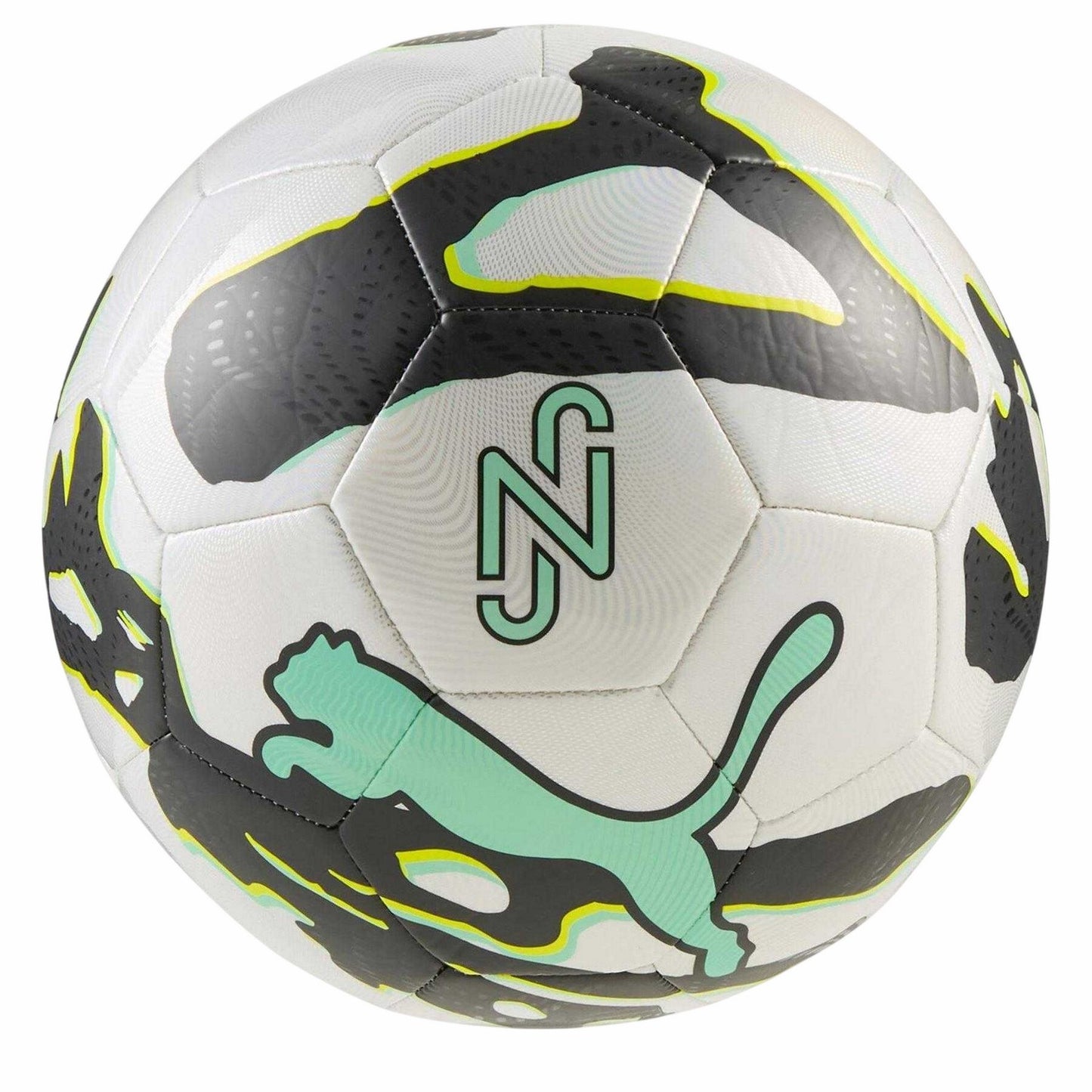 White-Black - Back - Puma Neymar JR Abstract Football