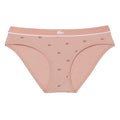 Pink - Front - Lacoste Womens-Ladies All Over Logo Cotton Stretch Briefs