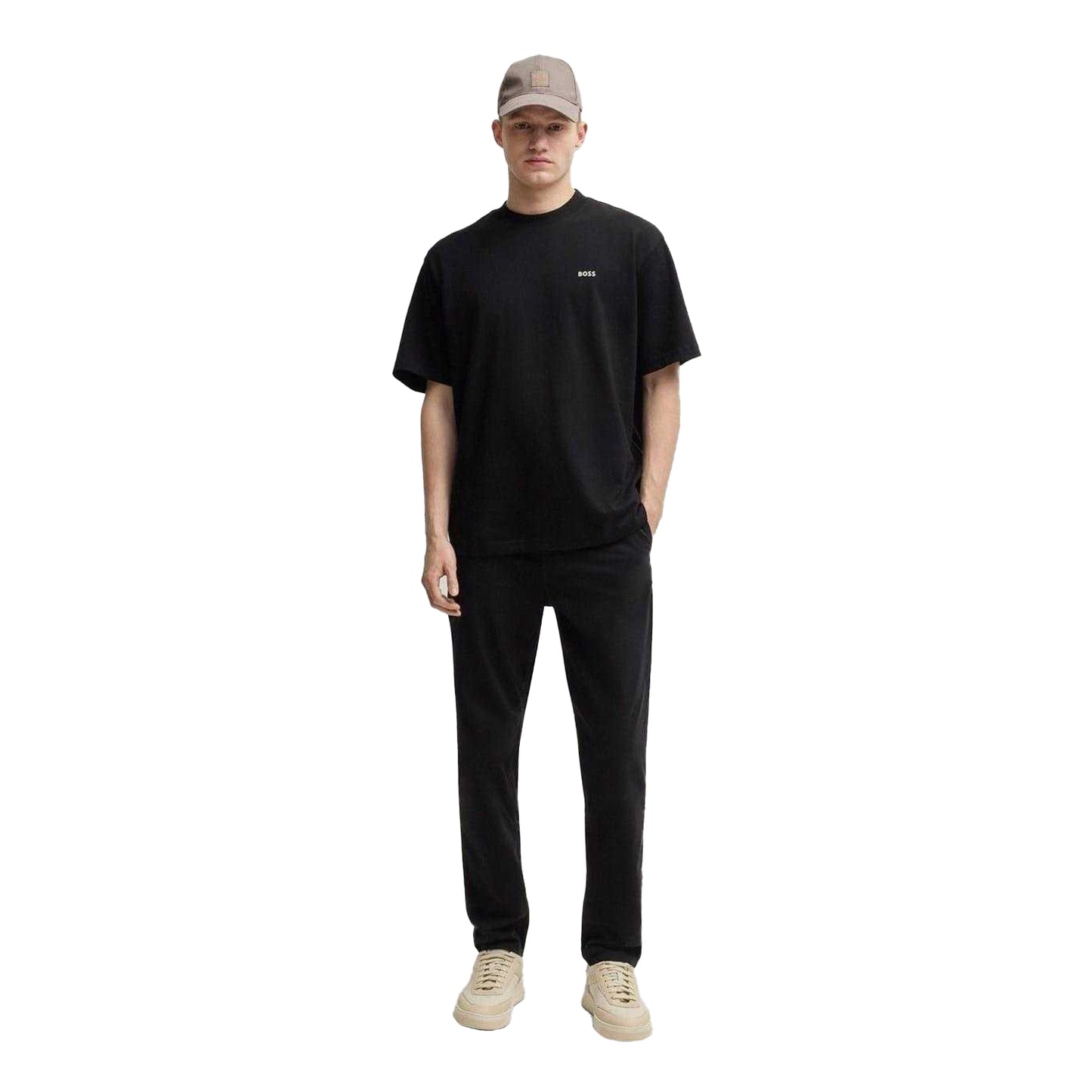 Black - Pack Shot - Boss Mens Te Nowhere T-Shirt