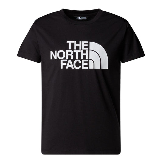 Black - Front - The North Face Childrens-Kids Logo Short-Sleeved T-Shirt