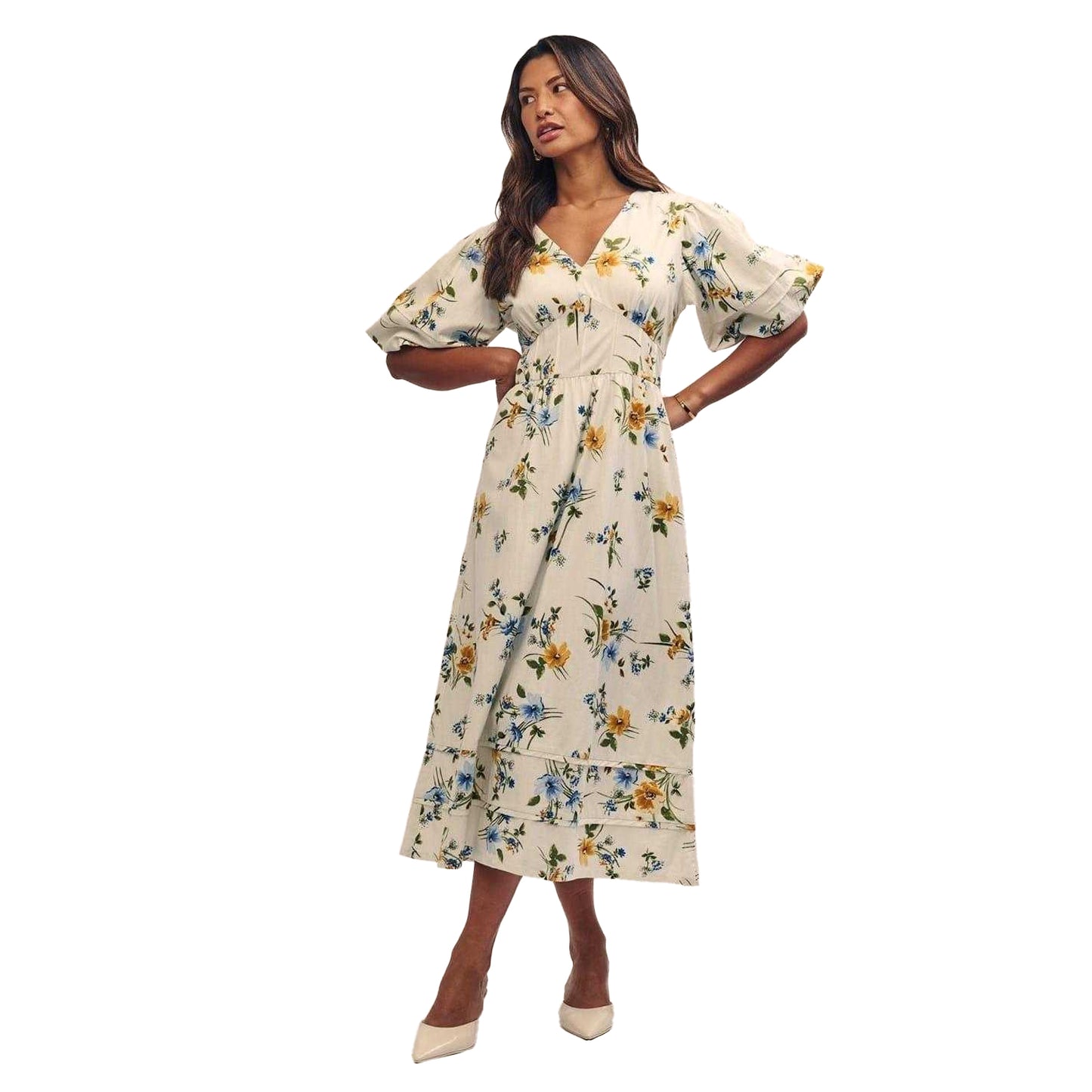 Multicoloured - Lifestyle - Nobody´s Child Womens-Ladies Clover Midi Dress