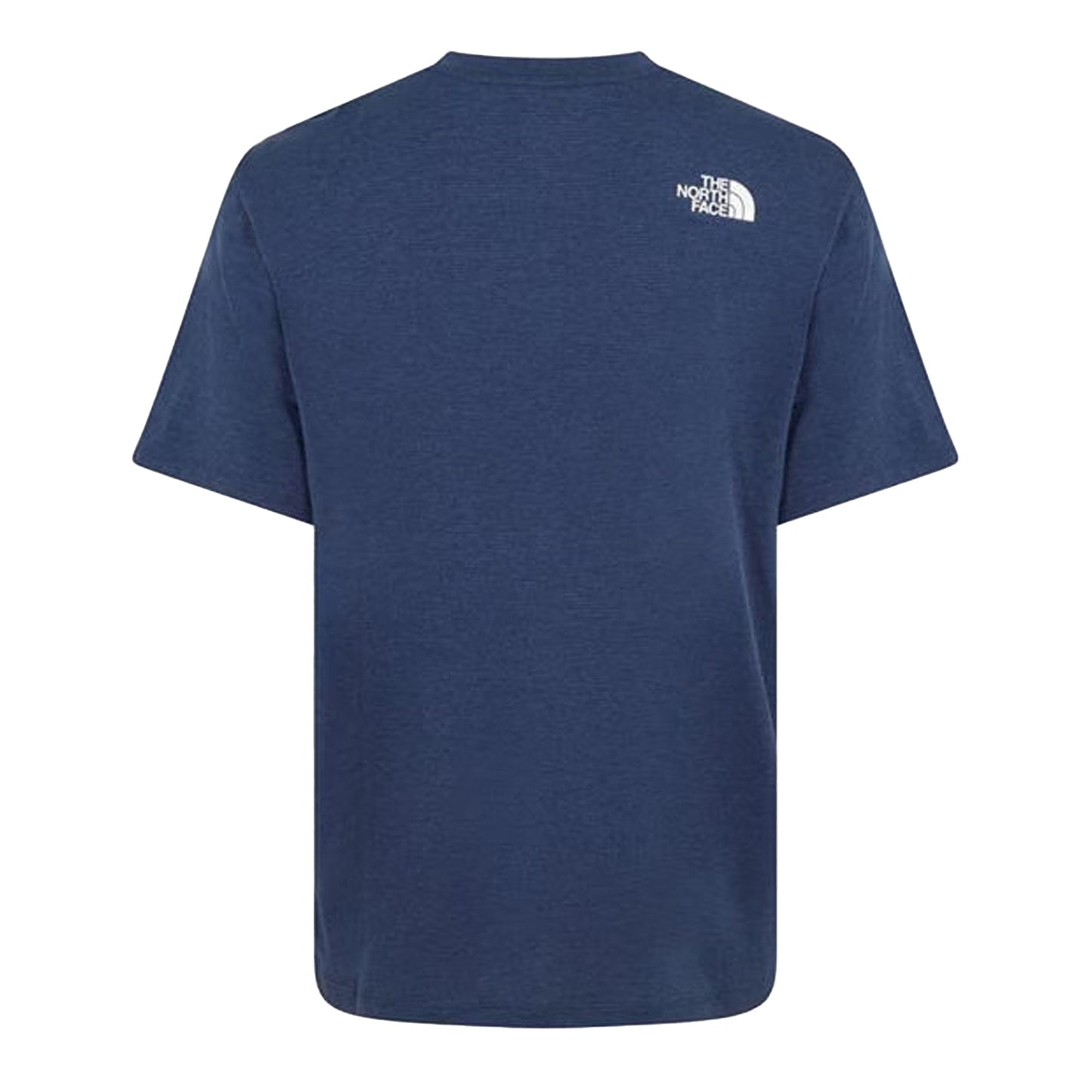 Navy Blue - Back - The North Face Mens Logo Crew Neck T-Shirt