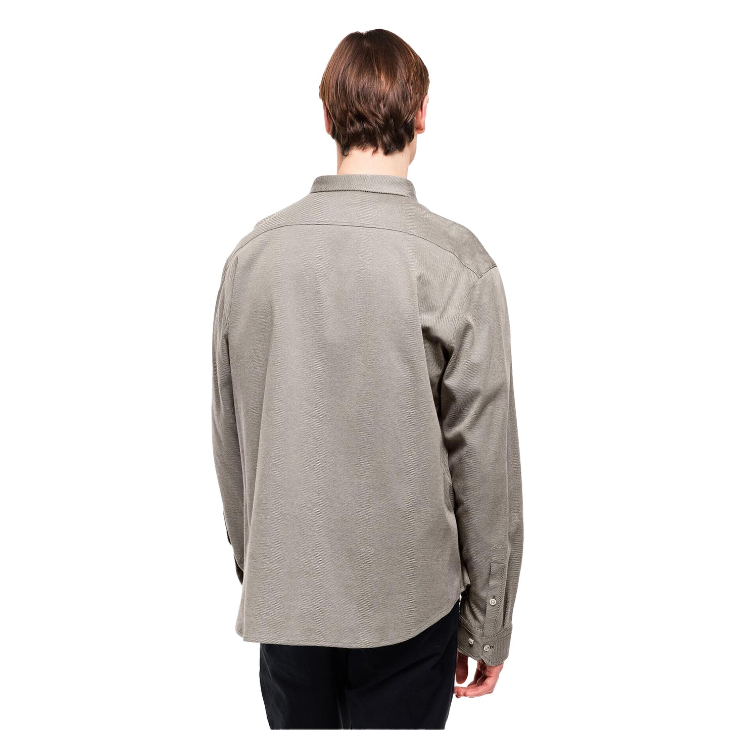 Dark Beige - Lifestyle - Boss Mens Motion Logo Cotton Shirt