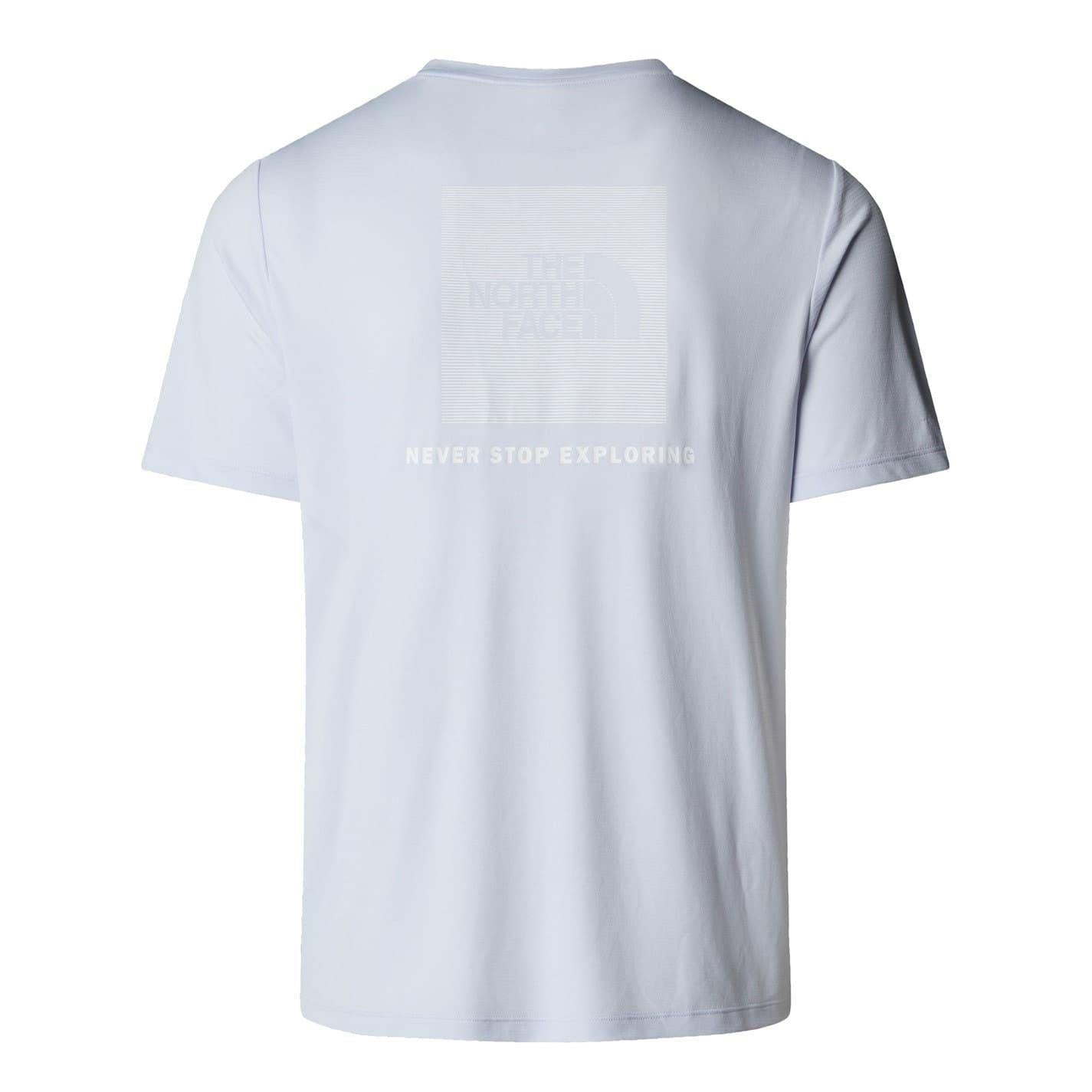 Haze - Back - The North Face Mens 24-7 NSE Box T-Shirt