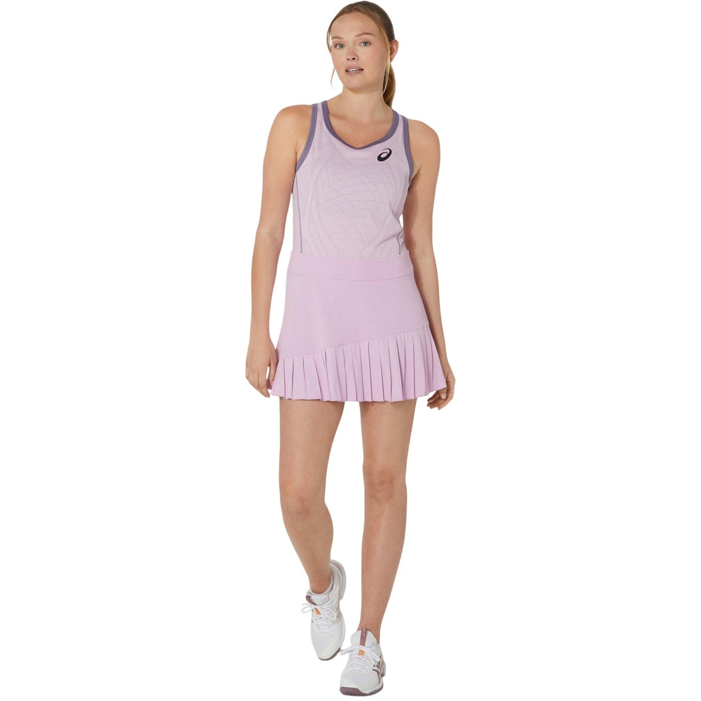 Purple - Lifestyle - Asics Womens-Ladies Tennis Athletic Dress