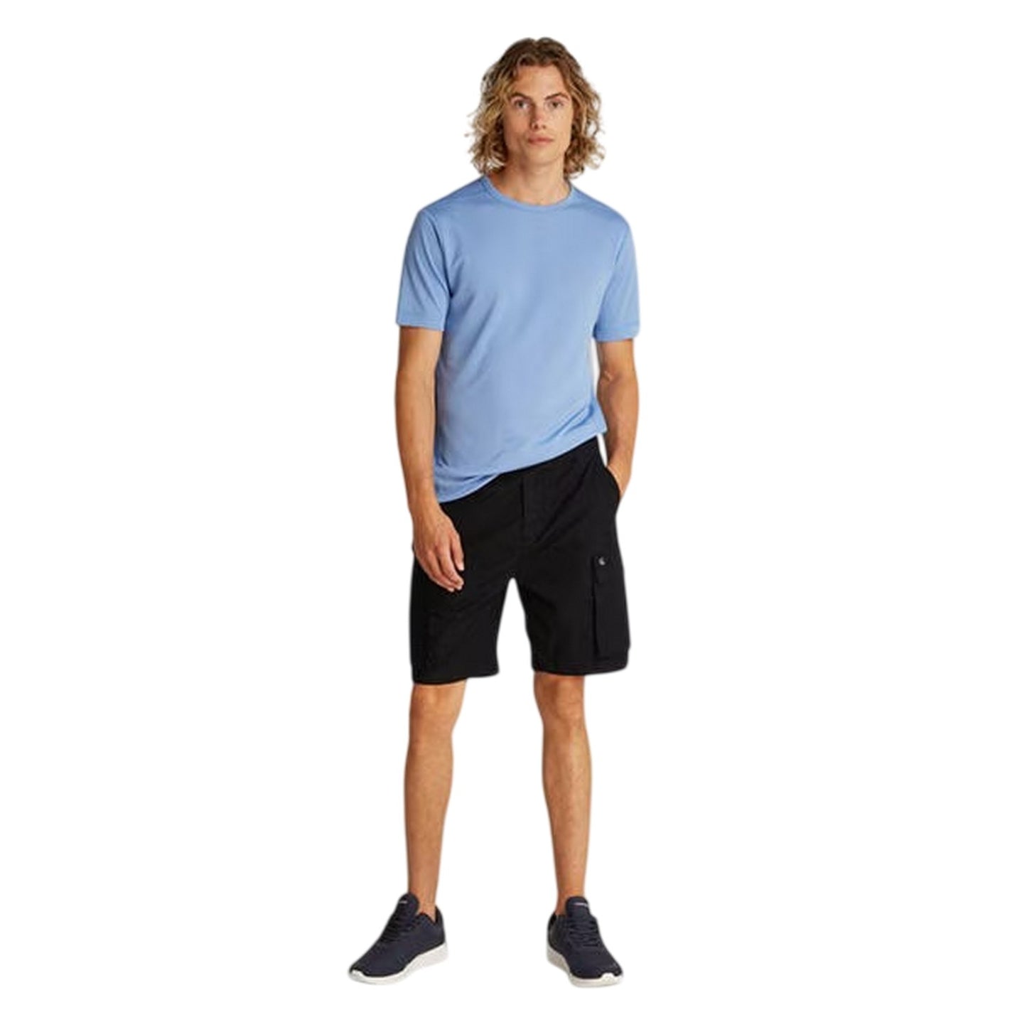 Black - Lifestyle - Calvin Klein Mens Cargo Shorts