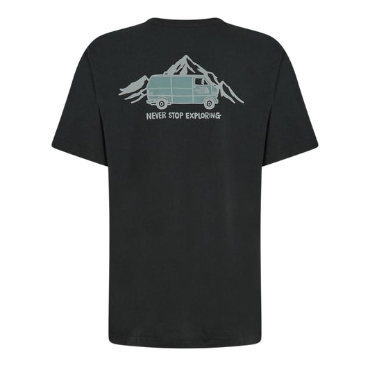 Black - Front - The North Face Mens Graphic Regular T-Shirt