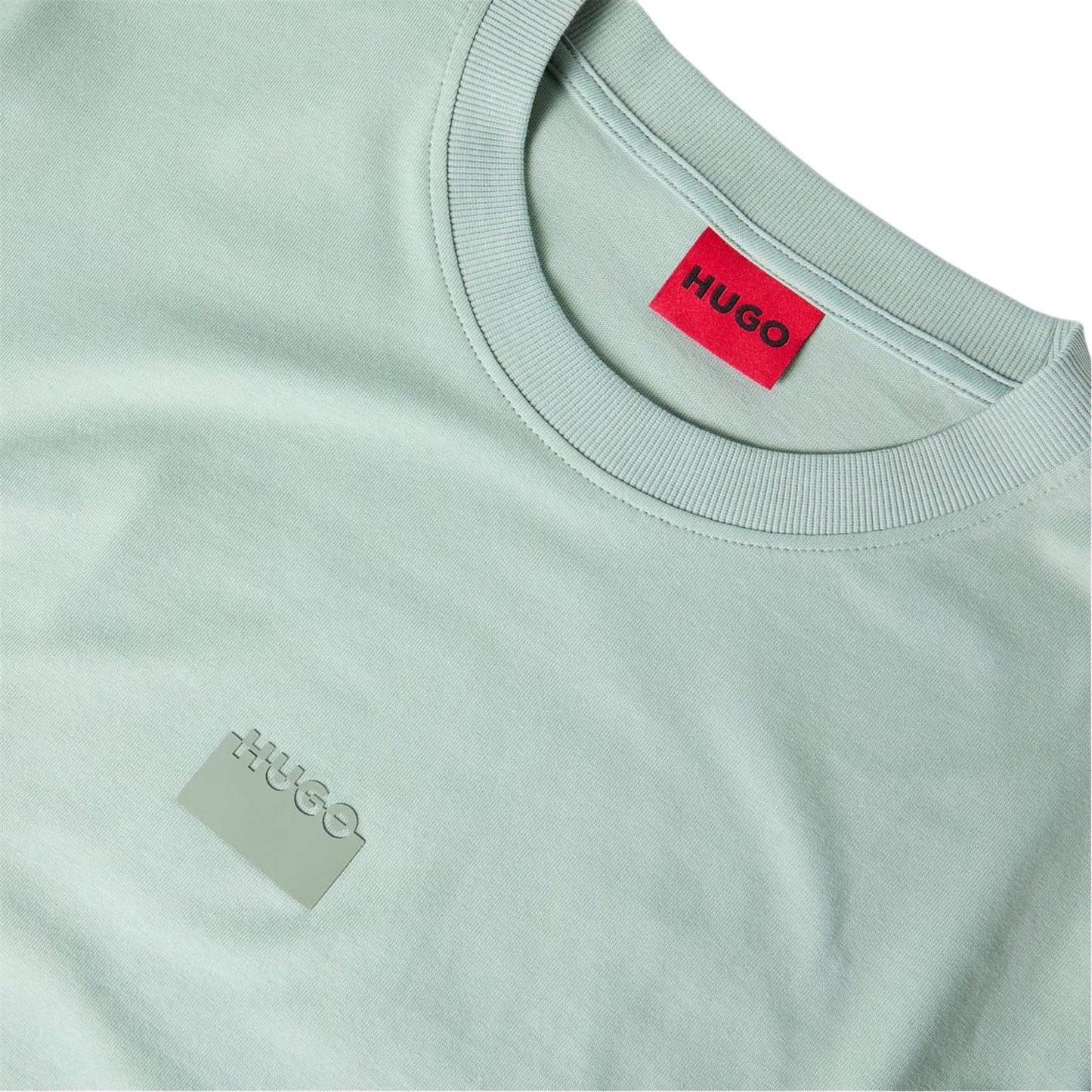 Green - Side - Hugo Boss Mens Delastee T-Shirt