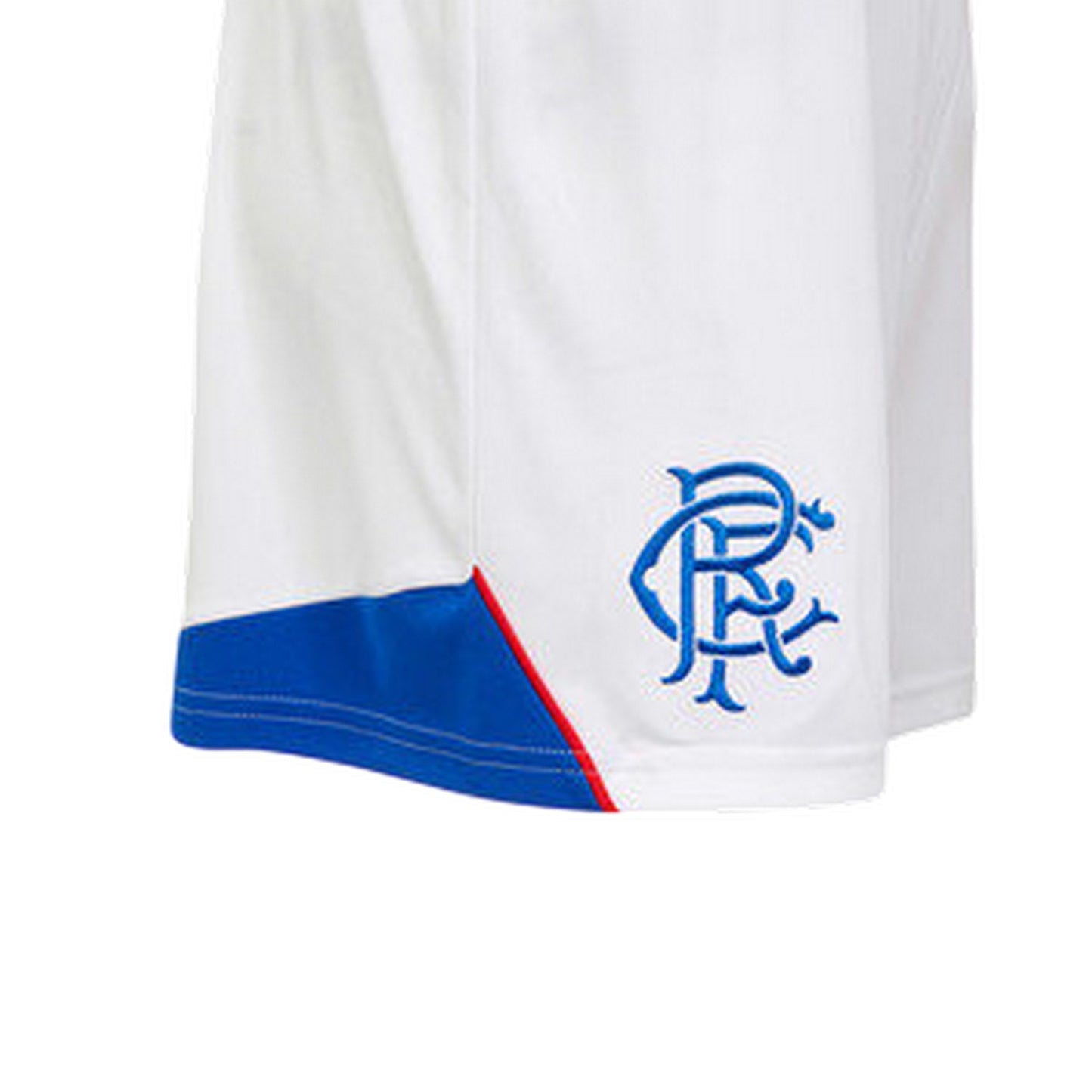 White - Side - Umbro Childrens-Kids 25-26 Rangers FC Away Shorts