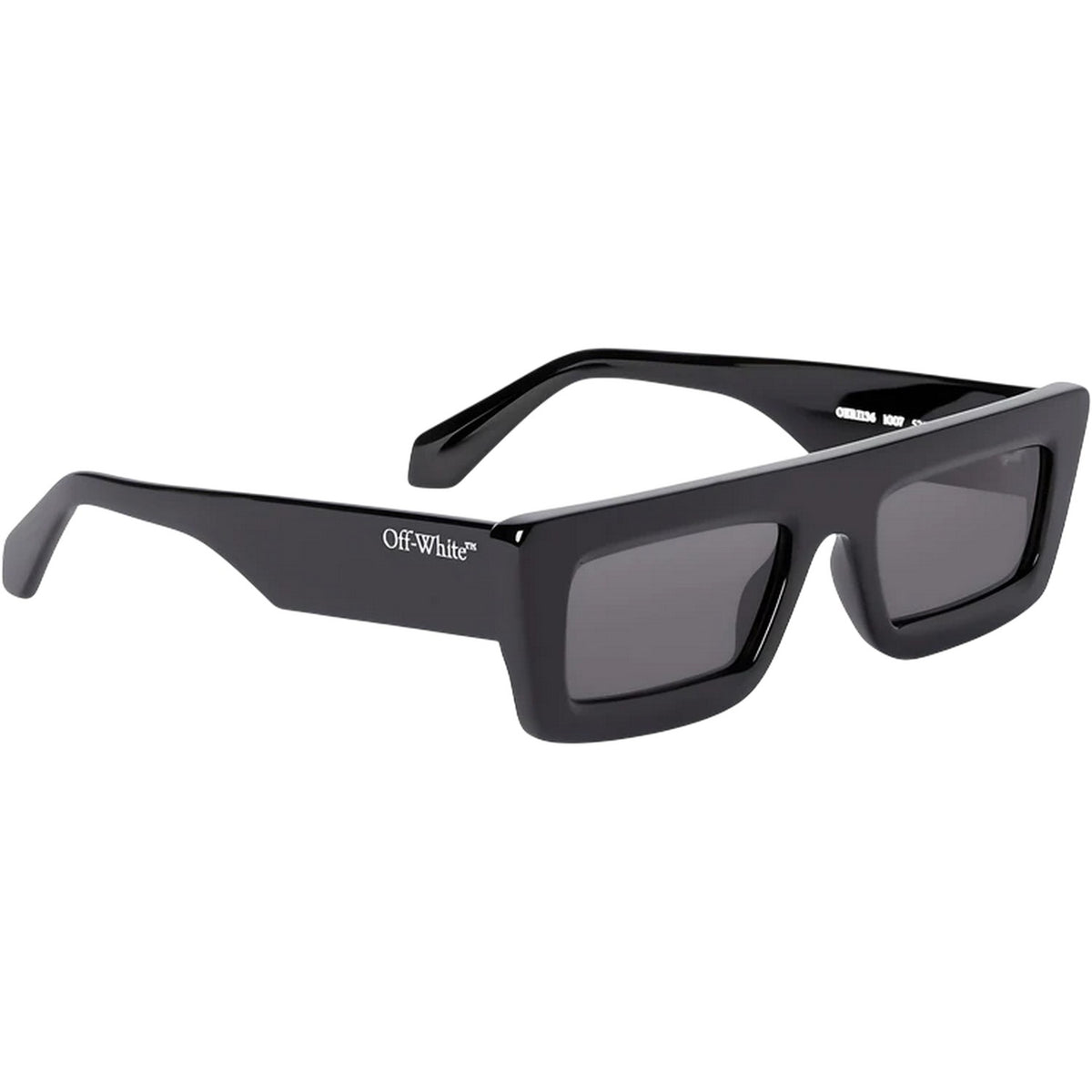 Black-Dark Grey - Side - Off White Ontario Square Sunglasses