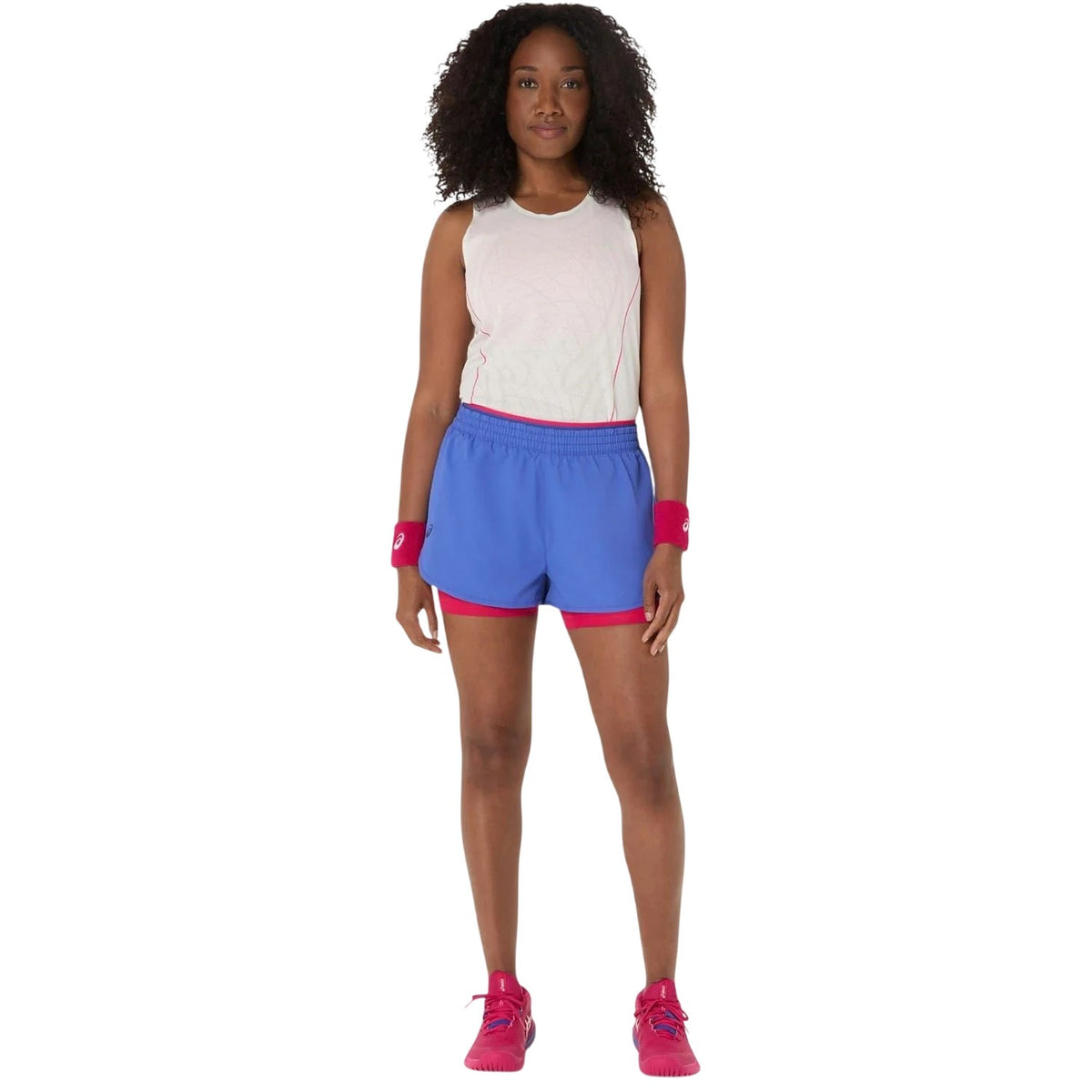 Dark Cobalt - Lifestyle - Asics Womens-Ladies Match Lightweight Running Shorts