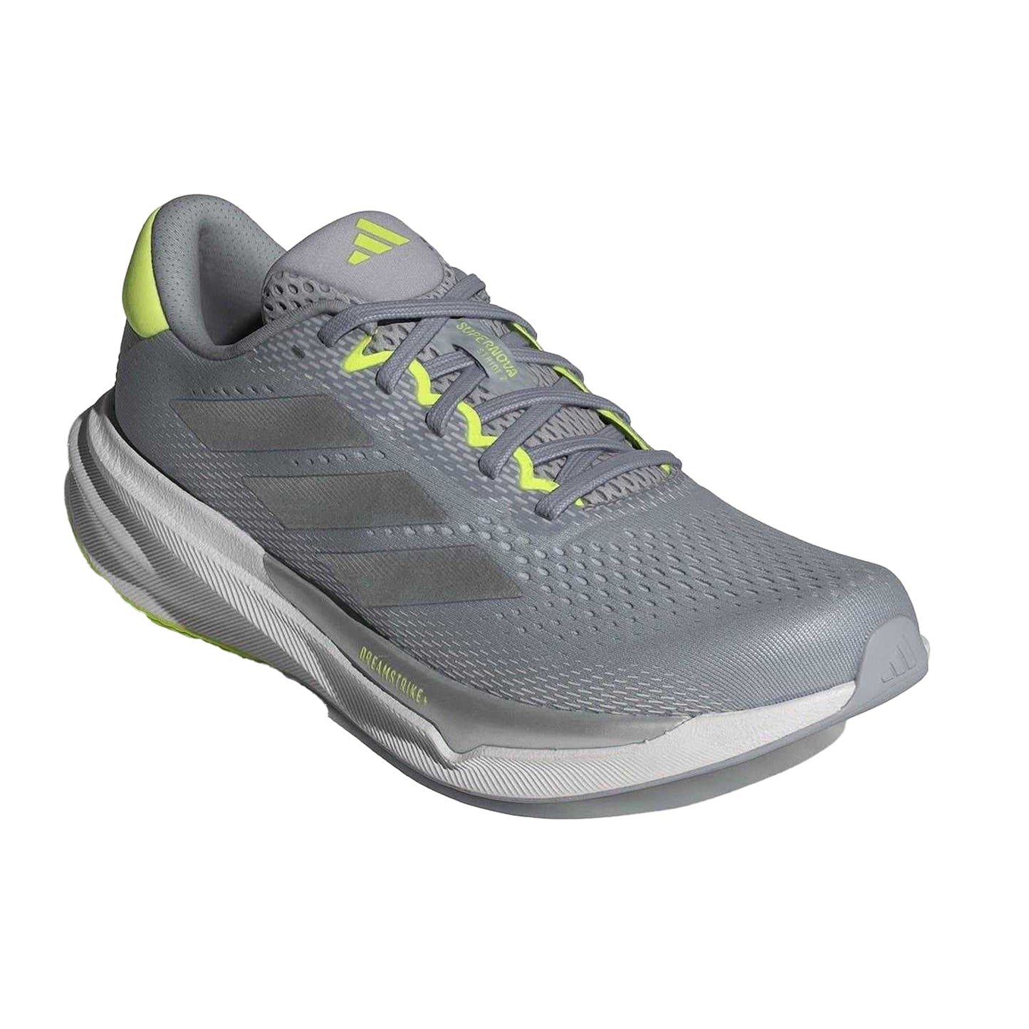 Silver - Pack Shot - Adidas Womens-Ladies Supernova Stride 2 Running Shoes