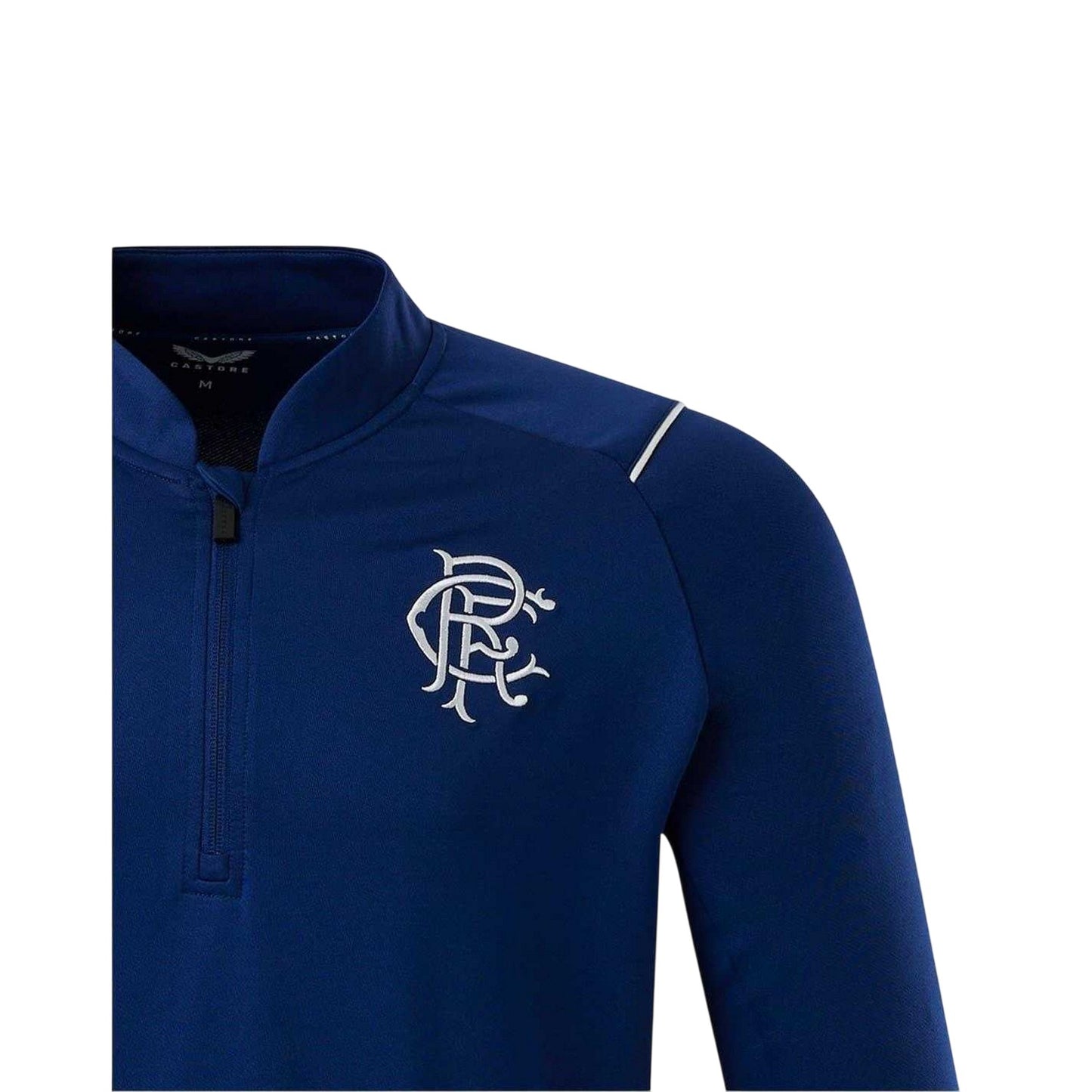 Blue - Lifestyle - Rangers FC Mens Zip Neck Regular Sweatshirt