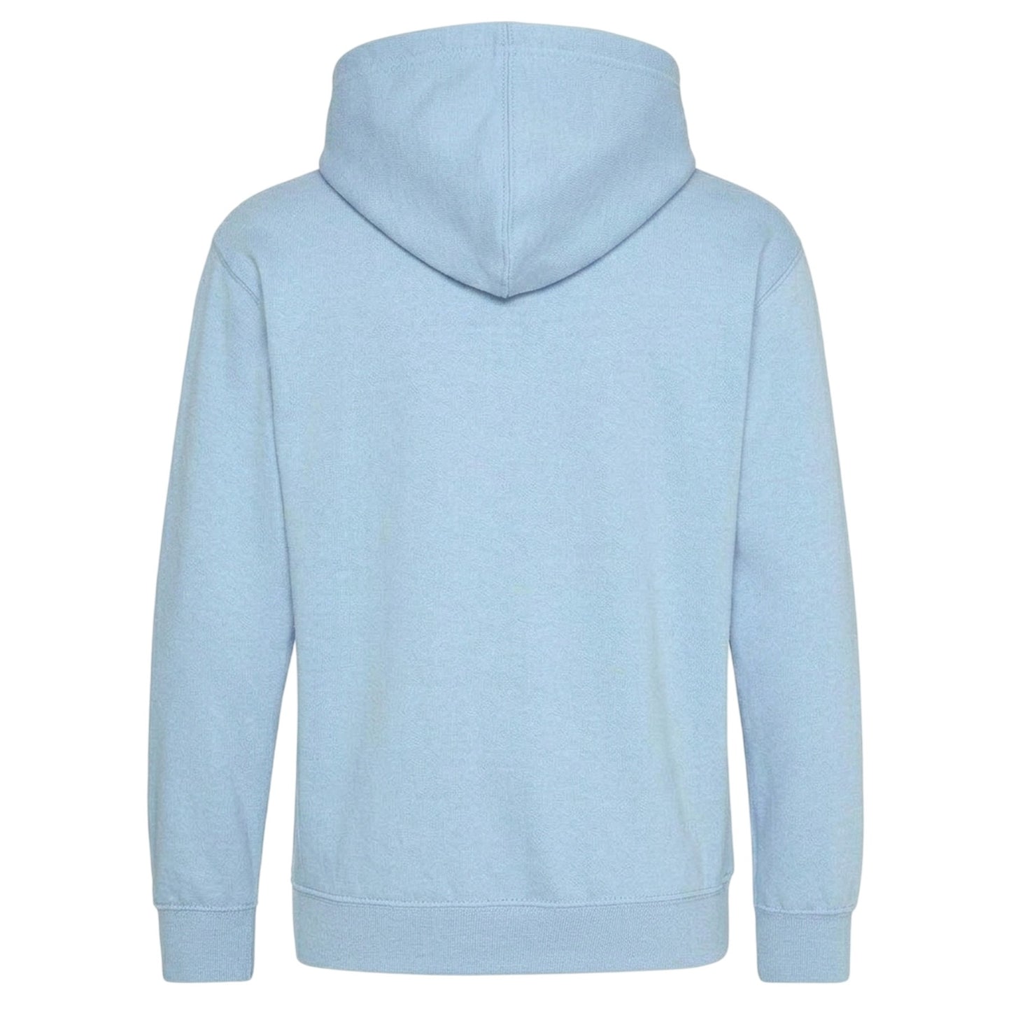 Light Blue - Back - AWD Childrens-Kids Retro Gaming Pixelated Hoodie