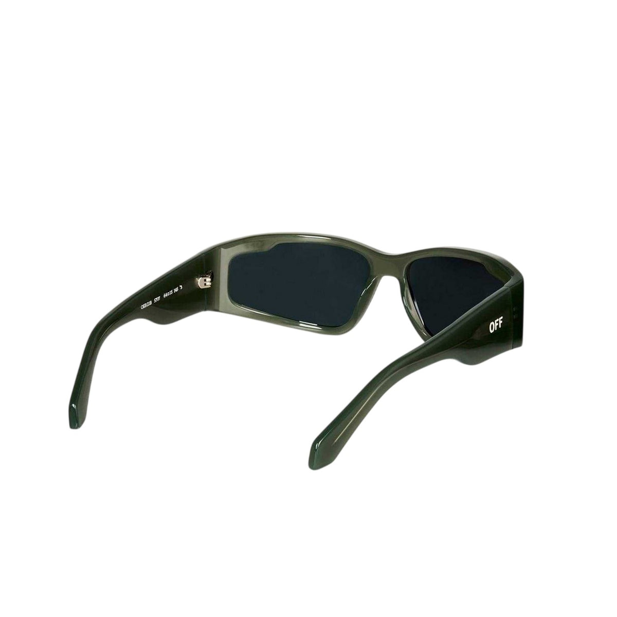 Olive - Back - Off White Mens Kimball Rectangle Sunglasses