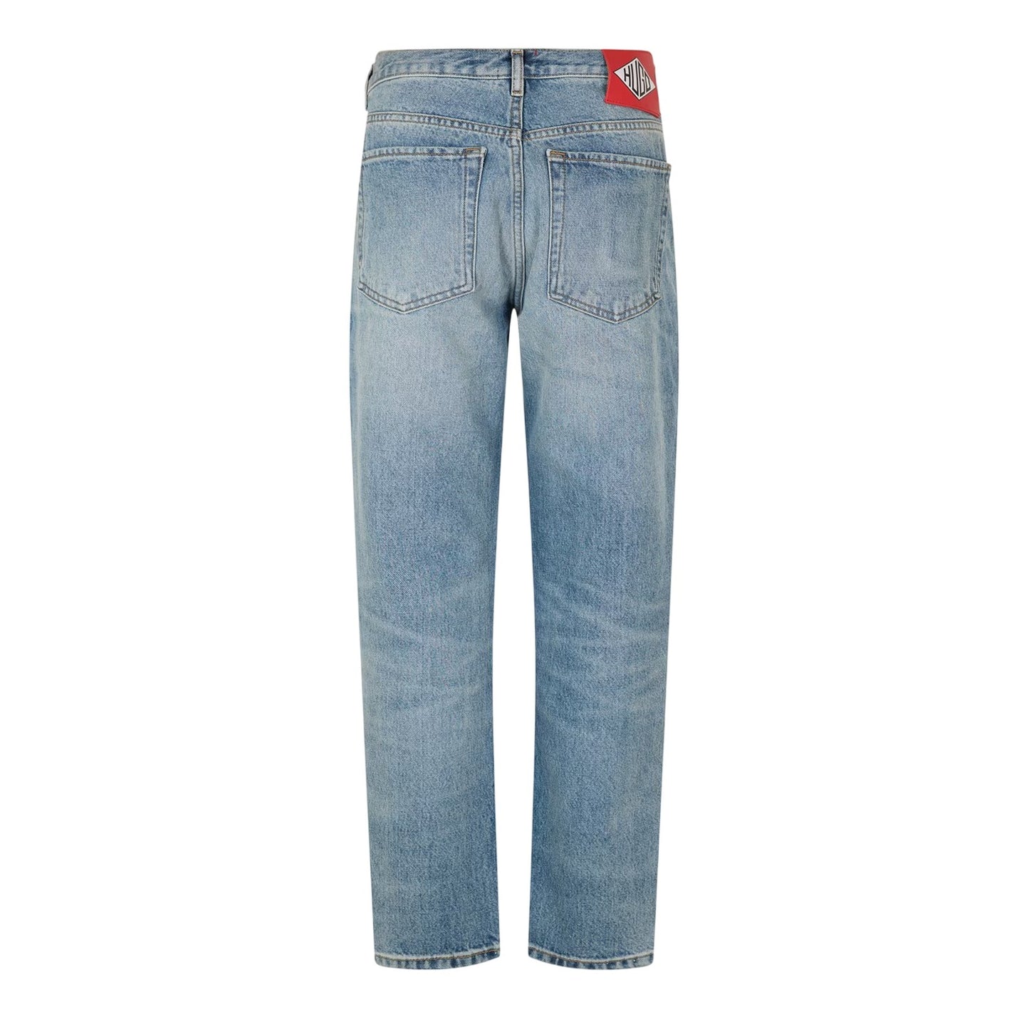 Bright Blue - Back - Hugo Womens-Ladies Denim Slim Jeans