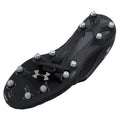 Black - Side - Under Armour Childrens-Kids Football Boots