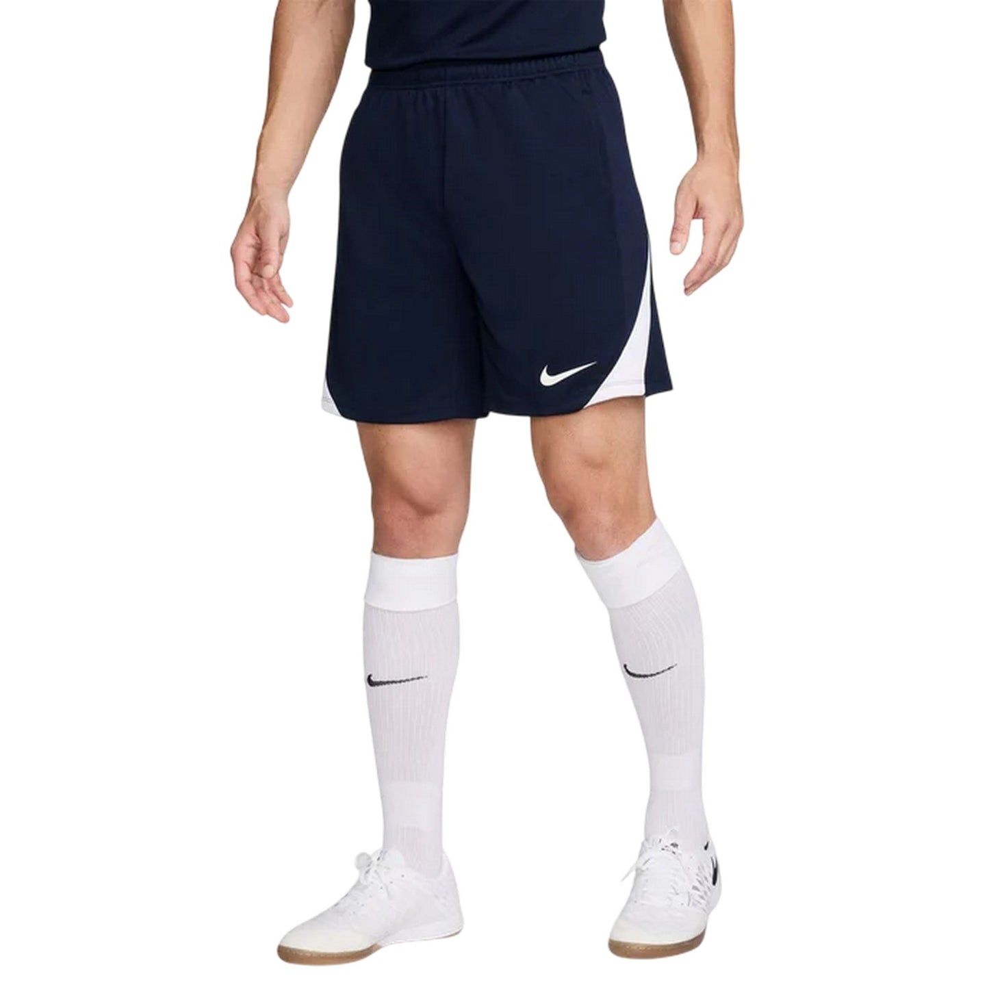 Obsidian Blue-White - Side - Nike Mens Strike Football Shorts