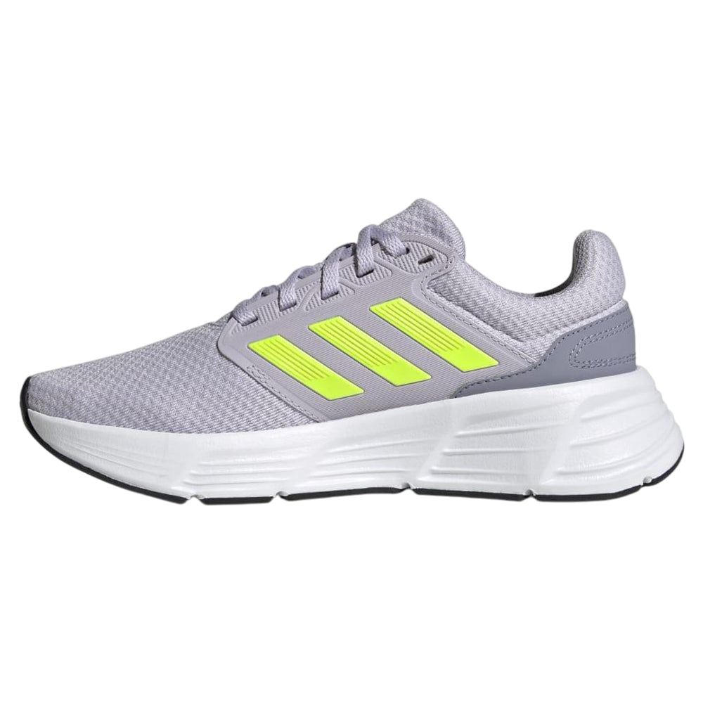 Silver-Violet - Pack Shot - Adidas Womens-Ladies Galaxy 6 Trainers