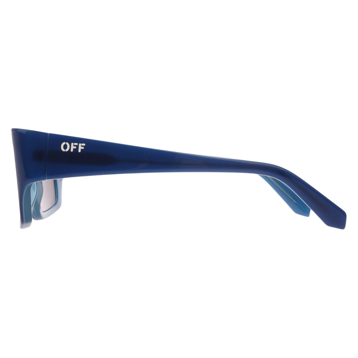 Blue-Dark Grey - Back - Off-White Unisex Adult Prescott Sunglasses