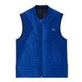 Navy - Back - Lacoste Mens Reversible Sport Gilet