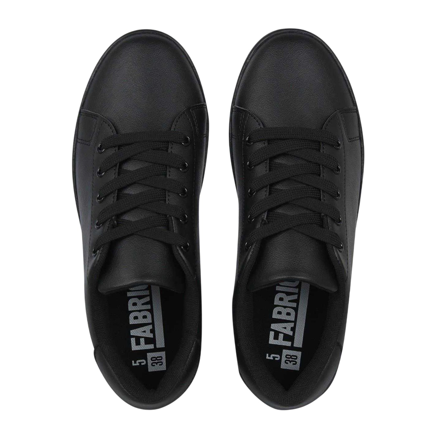 Black - Lifestyle - Fabric Childrens-Kids Textile Low Trainers