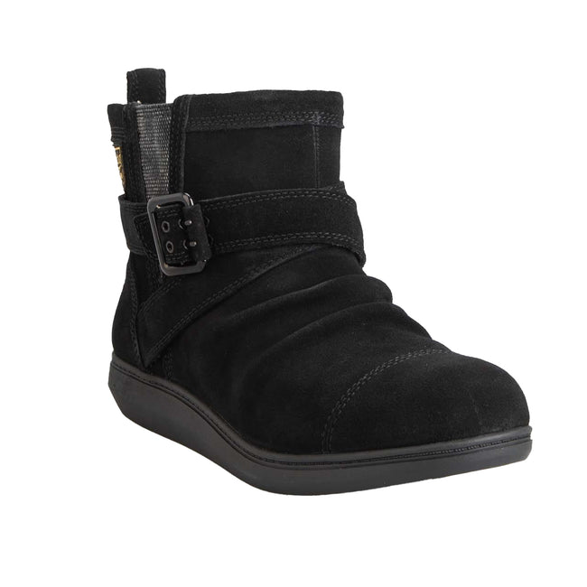 Black - Front - Rocket Dog Womens-Ladies Mint Suede Ankle Boots