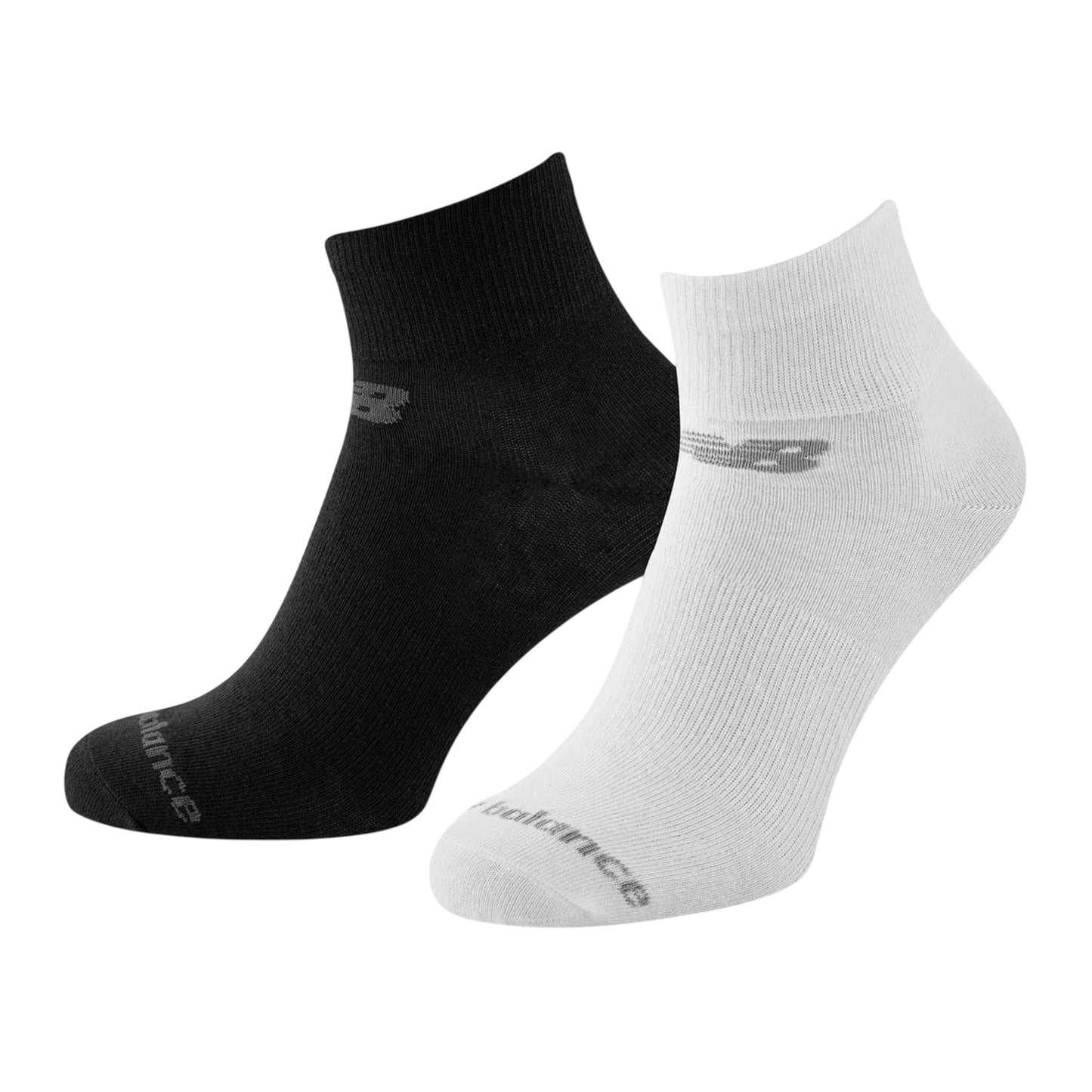 White-Black - Back - New Balance Unisex Adult Ankle Socks (Pack of 10)