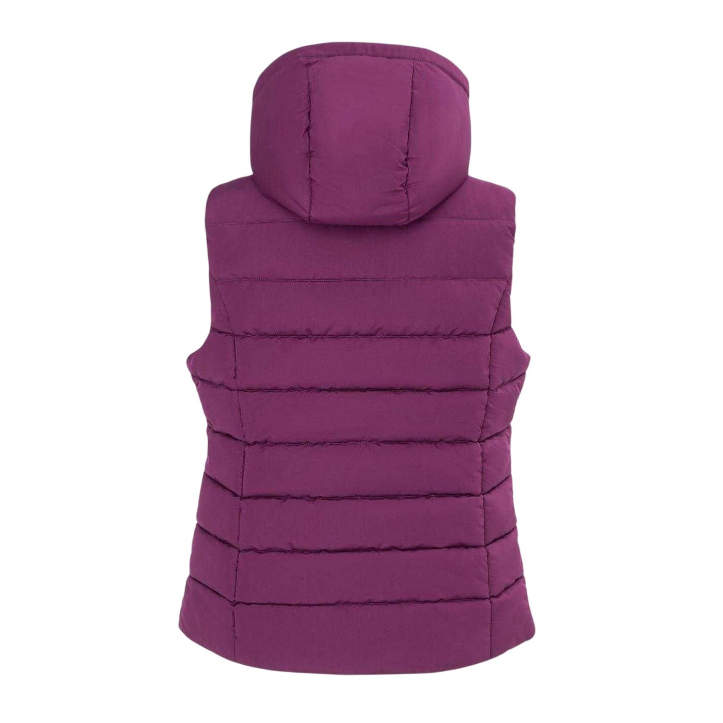 Plum - Back - Slazenger Womens-Ladies Polyester Padded Gilet