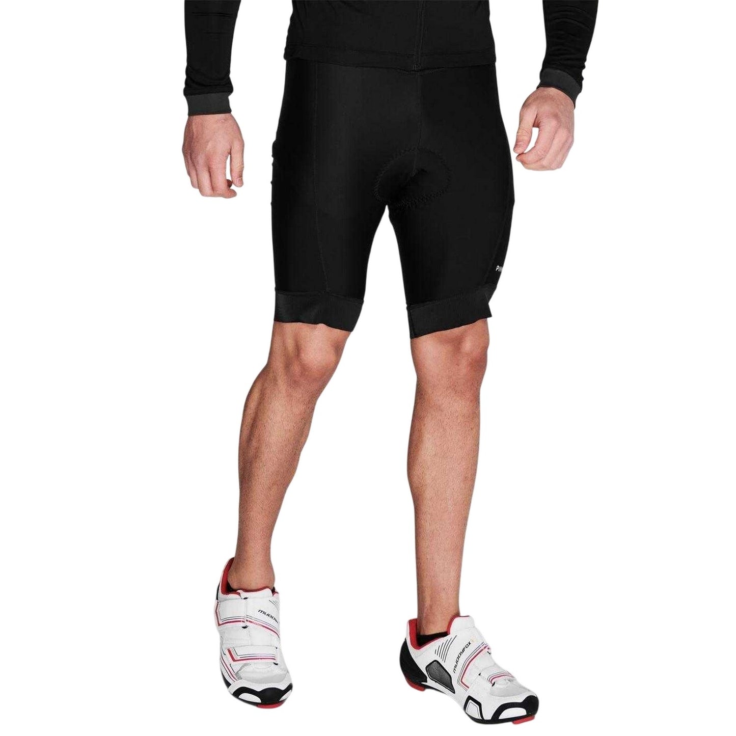 Black - Side - Pinnacle Mens Cycling Shorts