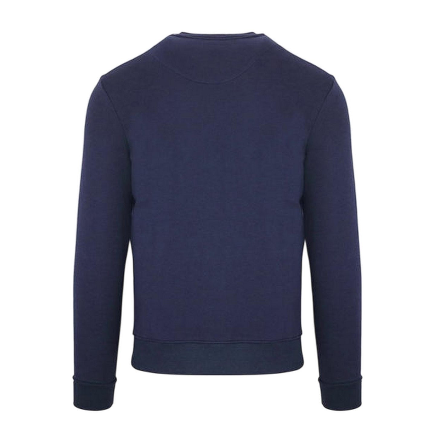 Navy - Back - Aquascutum Mens Crest Crew Neck Regular Sweatshirt