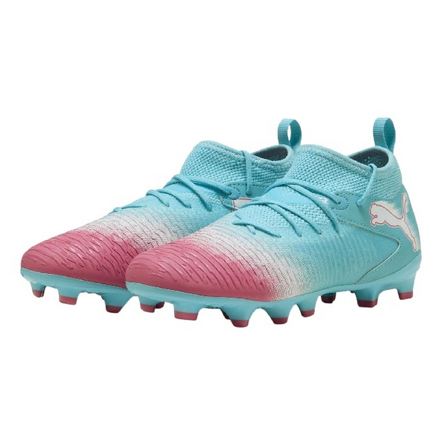 Blue-White - Lifestyle - Puma Childrens-Kids Future 8 Ultimate Match Artificial Ground Football Boots