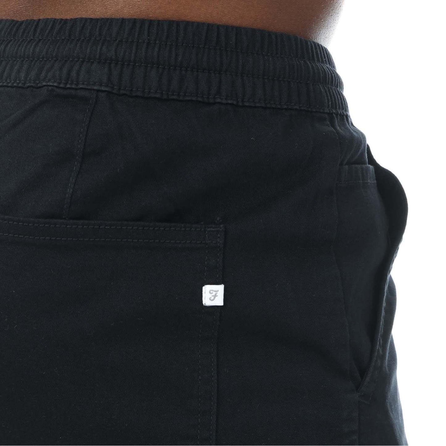 Navy - Lifestyle - Farah Mens Crane Cargo Shorts