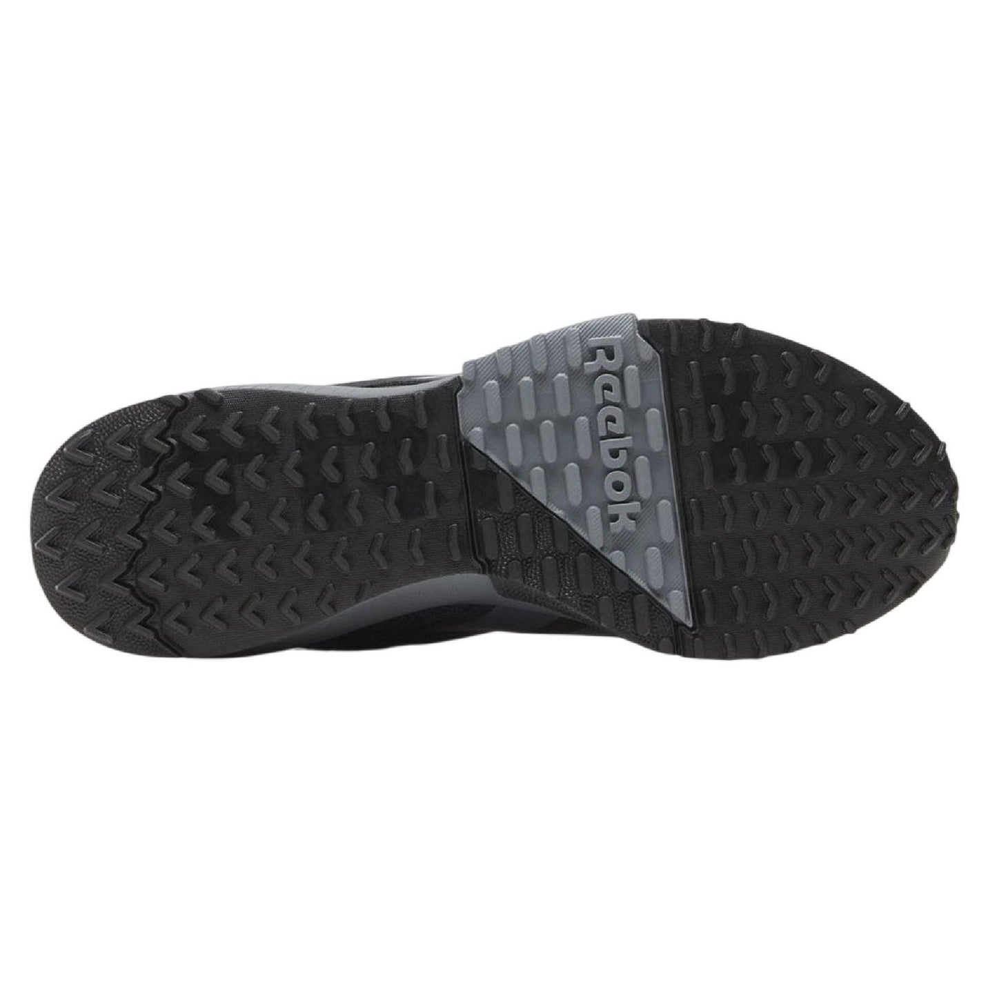 Black-Grey - Lifestyle - Reebok Womens-Ladies Trail 2 Logo Microfibre Trainers