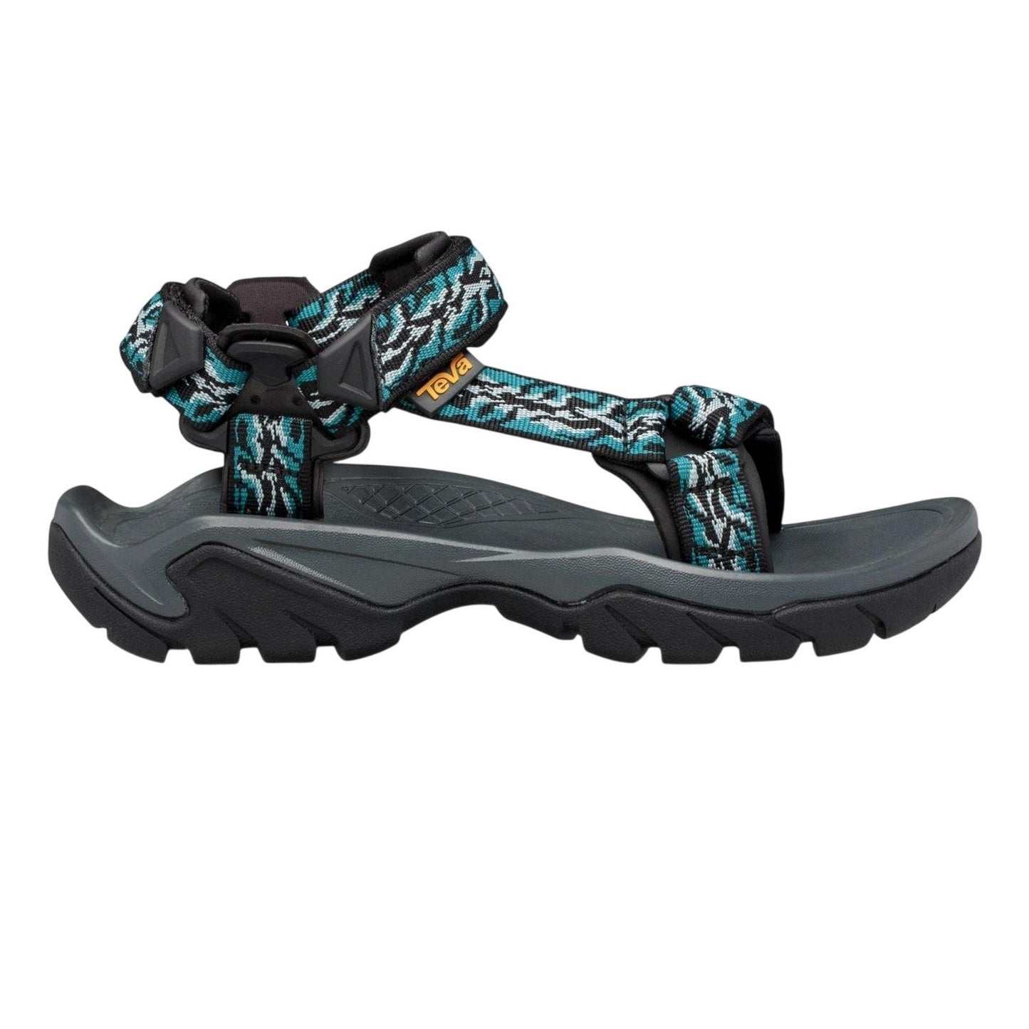 Blue-Black - Lifestyle - Teva Womens-Ladies Fi 5 Walking Sandals