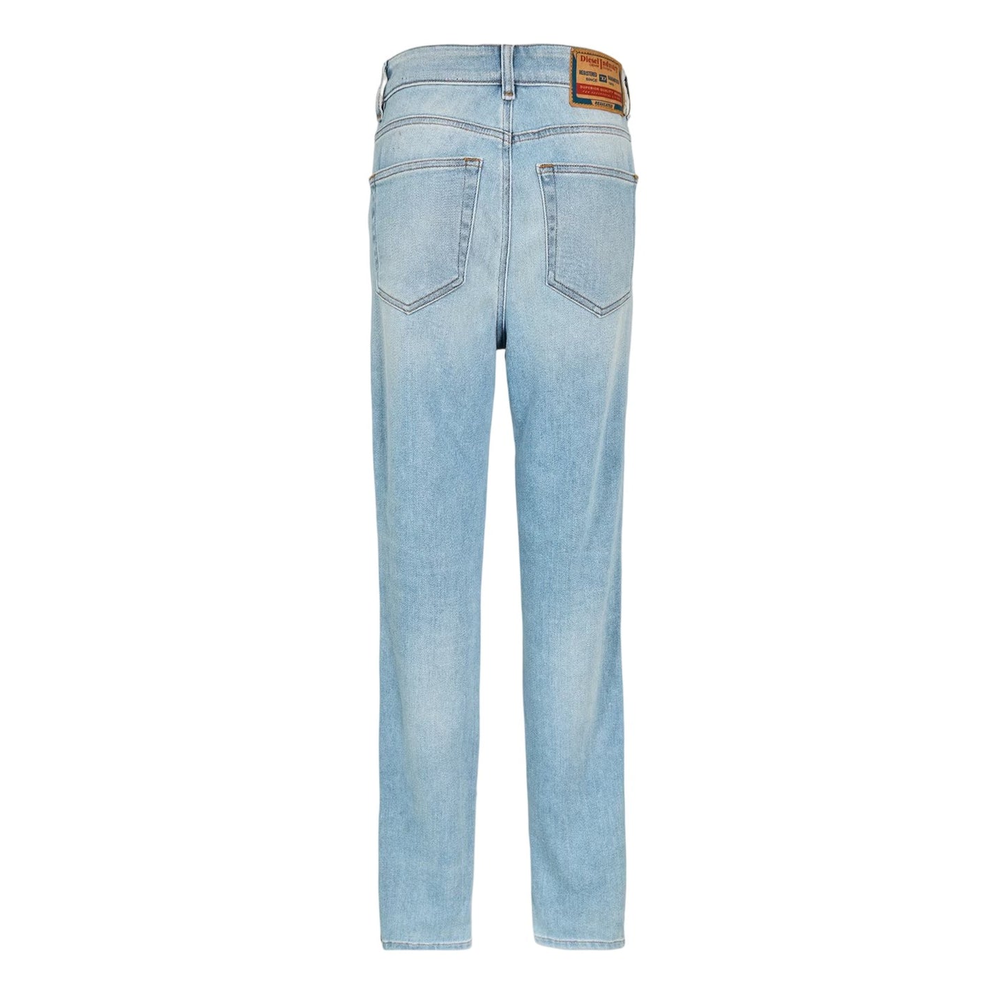 Blue Indigo - Back - Diesel Womens-Ladies High Rise Skinny Jeans
