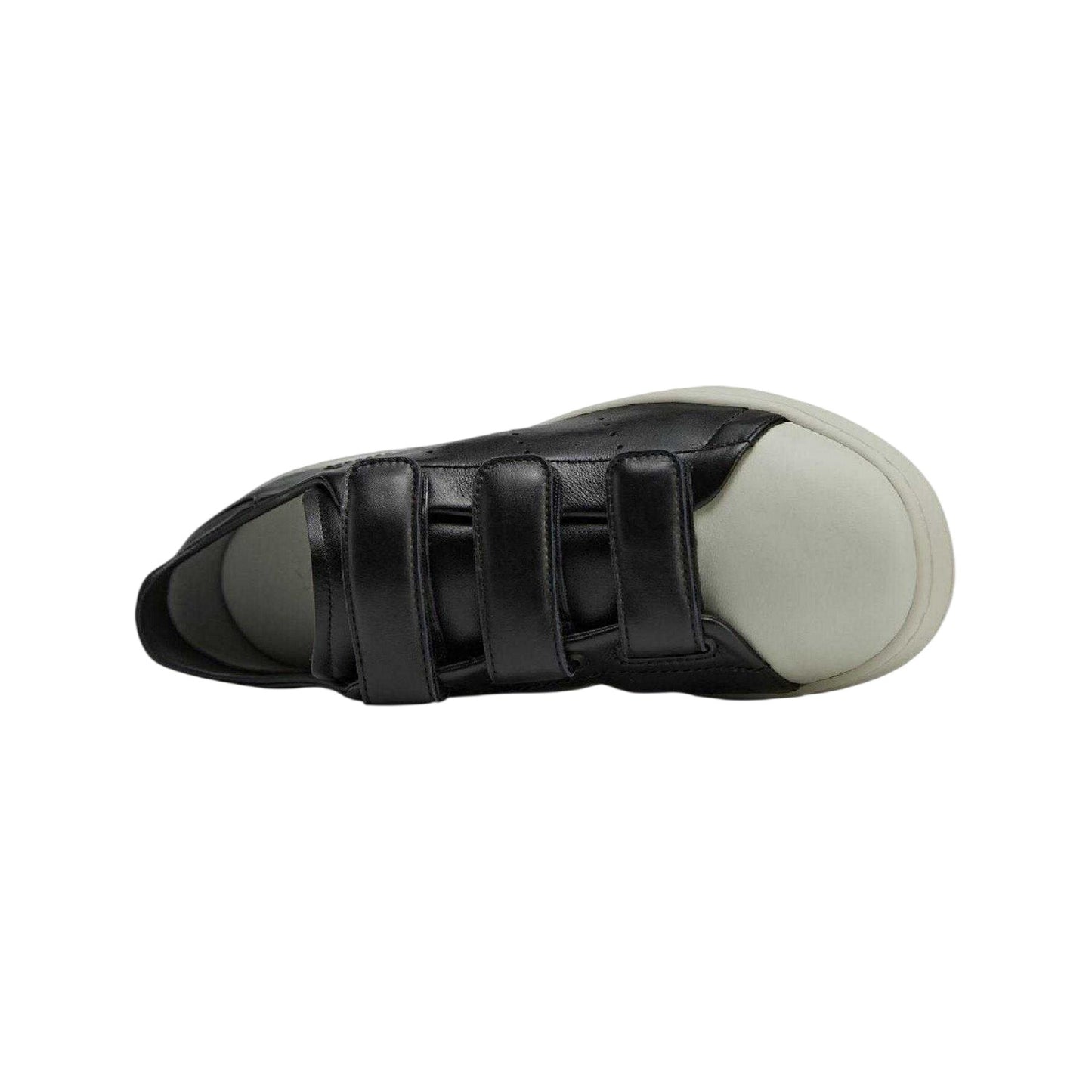 Black - Lifestyle - Y-3 Womens-Ladies Stan Smith Leather 3 Touch Fastening Strap Shoes