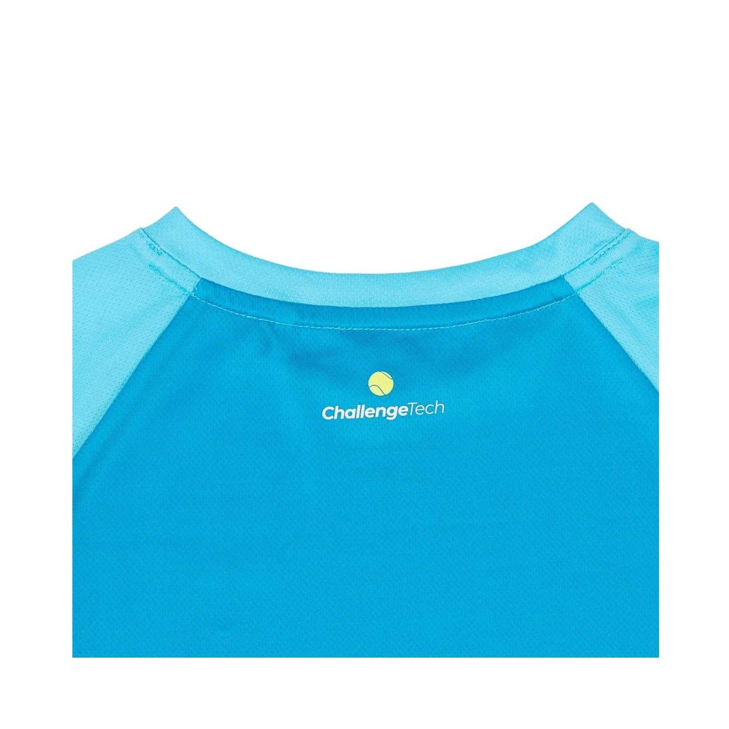 Aquarius - Side - Slazenger Childrens-Kids Court Colour Block Logo T-Shirt
