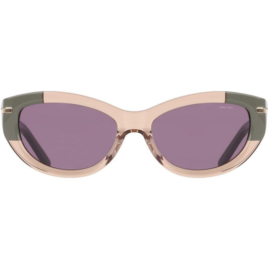 Sand-Green - Front - Nike Womens-Ladies Crescent Fawn Cat Eye Sunglasses