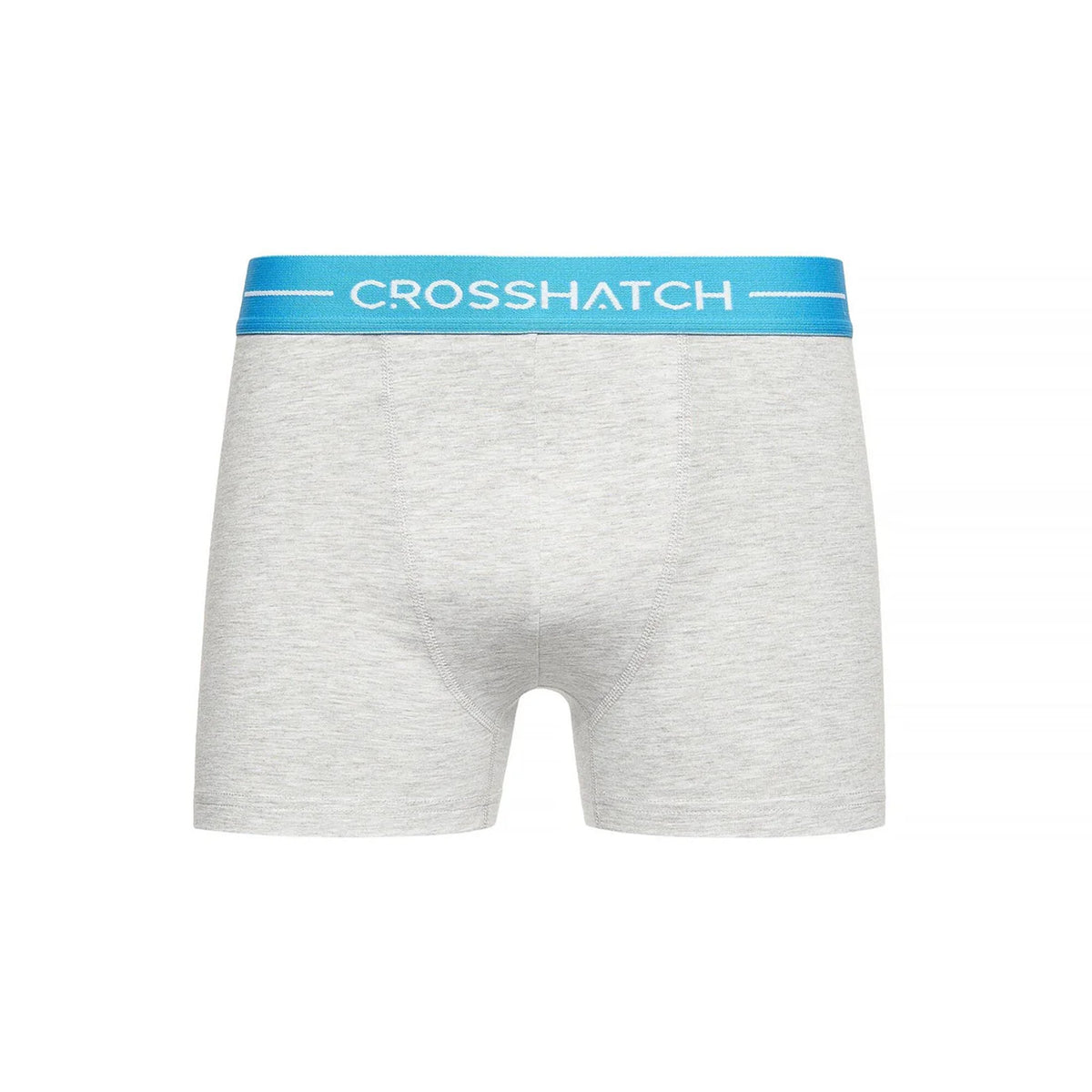Grey - Close up - Crosshatch Mens Astral Boxer Shorts (Pack of 12)
