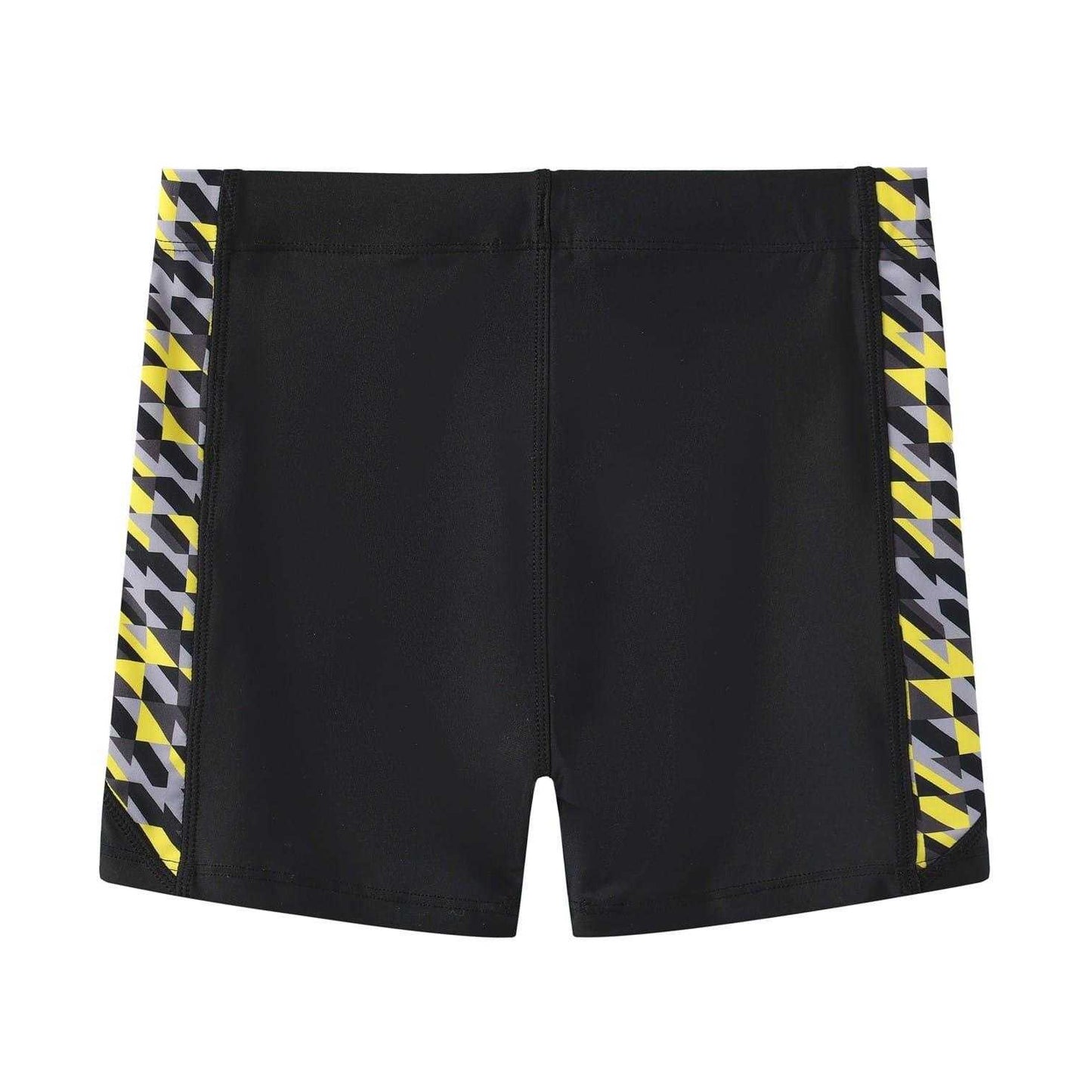 Black-Sun - Back - Slazenger Boys PI Geometric Pattern Swim Shorts