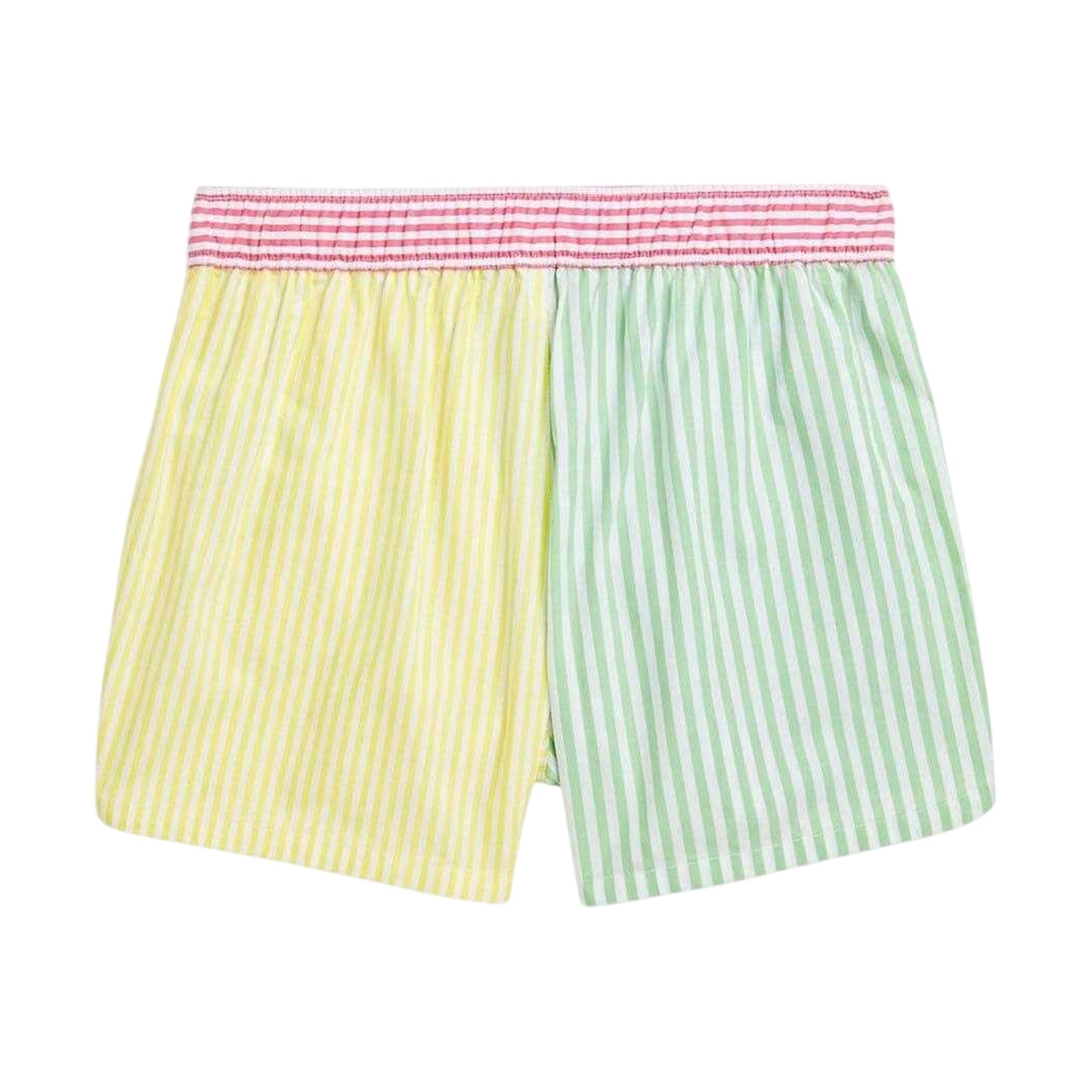 Multicoloured - Back - Ralph Lauren Childrens-Kids Cotton Stripe Relaxed Fit Shorts