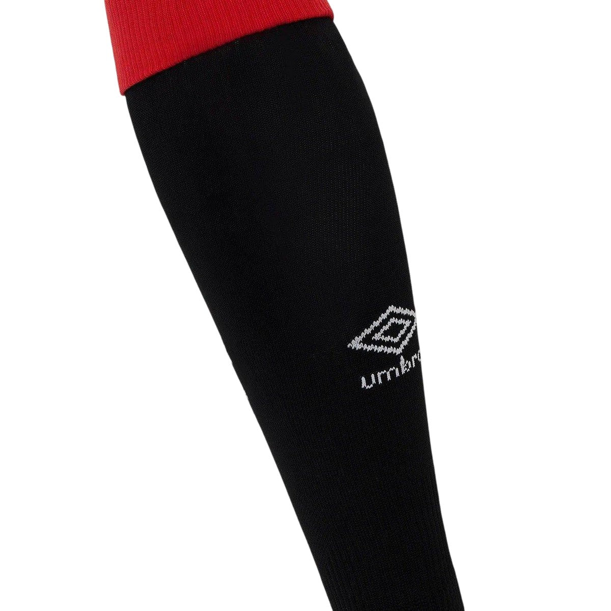 Black-Red - Back - Umbro Womens-Ladies 2025-2026 Rangers FC Football Socks