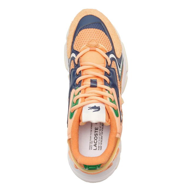 Orange - Side - Lacoste Unisex Adult L003 Neo Suede Trainers