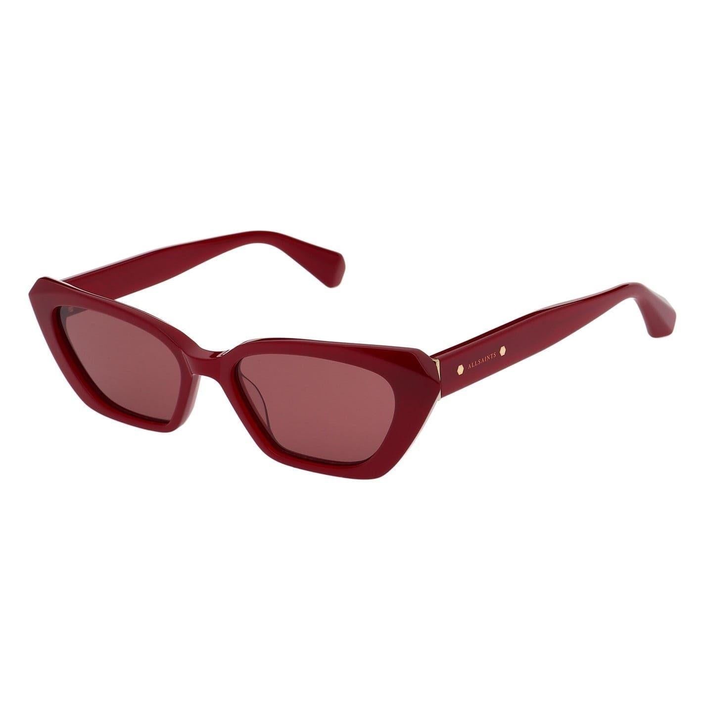 Red - Side - AllSaints Womens-Ladies Cat Eye Sunglasses