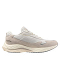 Sand - Front - Mizuno Mens Wave Rider Beta Sportstyle Suede Trainers