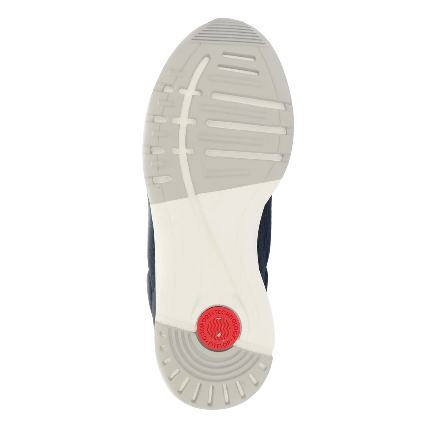 Navy - Pack Shot - Fit Flop Womens-Ladies Vitamin FFX Knitted Trainers